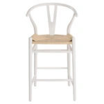 ΣΚΑΜΠΟ ΜΕΣΑΙΟΥ ΥΨΟΥΣ BRAVE ΟΞΙΑΣ ΜΕ ΔΙΧΑΛΩΤΗ ΠΛΑΤΗ ΛΕΥΚΟ HM9405.03 48x53x100Υ εκ.