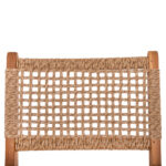 ΣΚΑΜΠΟ ΜΠΑΡ ΜΕ ΠΛΑΤΗ BORIS HM9381.11 ΞΥΛΟ ΤΕΑΚ & ΣΧΟΙΝΙ VIRO VIRO 46x53x96εκ.