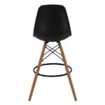 ΣΚΑΜΠΟ ΜΠΑΡ RENATA HM0173.02 ΜΑΥΡΟ 47x50x108Υ εκ.