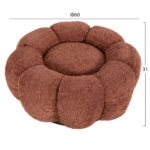 ΣΚΑΜΠΟ ΣΤΡΟΓΓΥΛΟ KRIPP HM9602.02 ΡΟΖ ΜΠΟΥΚΛΕ-ΜΑΥΡΗ ΜΕΤΑΛΛΙΚΗ ΒΑΣΗ Φ60x31Υεκ.