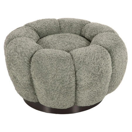 ΣΚΑΜΠΟ ΣΤΡΟΓΓΥΛΟ KRIPP HM9602.05 ΦΥΣΤΙΚΙ ΜΠΟΥΚΛΕ-ΜΑΥΡΗ ΜΕΤΑΛΛΙΚΗ ΒΑΣΗ Φ60x31Υεκ.