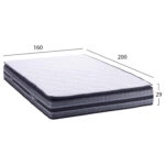 ΣΤΡΩΜΑ DREAMTOPIA σειρά CELESTIAL HM663.160 MINI BONNELL SPRING & ΑΝΩΣΤΡΩΜΑ 160x200