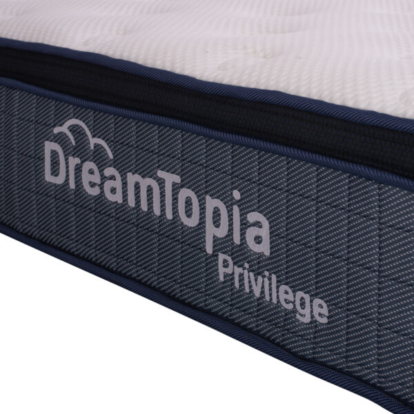 ΣΤΡΩΜΑ DREAMTOPIA, σειρά PRIVILEGE HM660.140 POCKET SPRING ΜΕ ΑΝΩΣΤΡΩΜΑ 140X200εκ.