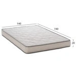 ΣΤΡΩΜΑ DREAMTOPIA ΣΕΙΡΑ RELIEF HM653.140 BONNELL SPRING 140x190 εκ.