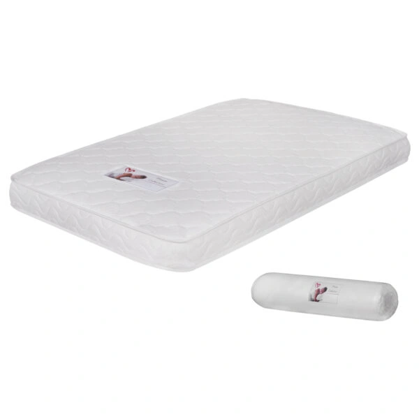ΣΤΡΩΜΑ ΜΕ FOAM ΧΩΡΙΣ ΕΛΑΤΗΡΙΑ JORDY 120X200 HM374.08 (ROLL PACKING) ΛΕΥΚΟ