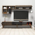 ΣΥΝΘΕΣΗ ΣΑΛΟΝΙΟΥ 3ΤΜΧ ΚΑΡΥΔΙ- ΜΑΥΡΟ ΜΑΡΜΑΡΟ HM11845.02