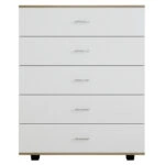 ΣΥΡΤΑΡΙΕΡΑ ΜΕΛΑΜΙΝΗΣ THORG HM8995.04- 5 ΣΥΡΤΑΡΙΑ ΣΕ SONAMA-ΛΕΥΚΟ 80Χ40Χ100Yεκ.