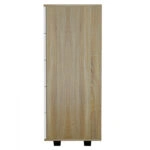 ΣΥΡΤΑΡΙΕΡΑ ΜΕΛΑΜΙΝΗΣ THORG HM8995.04- 5 ΣΥΡΤΑΡΙΑ ΣΕ SONAMA-ΛΕΥΚΟ 80Χ40Χ100Yεκ.