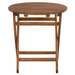 ΤΡΑΠΕΖΙ ΣΚΗΝΟΘΕΤH ΛΗΜΝΟΣ Φ70Χ76Υ ΜΑΣΙΦ ΟΞΙΑ ΕΜΠOΤΙΣΜΟΣ ΚΑΡΥΔΙ HM5654.01