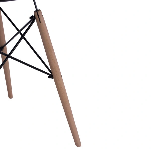 ΤΡΑΠΕΖΙ MINIMAL ΣΤΡΟΓΓΥΛΟ HM0060.02 ΜΑΥΡΟ ΧΡΩΜΑ MDF-ΠΟΔΙΑ ΟΞΙΑΣ ΦΥΣΙΚΟ Φ60Χ72Υεκ.