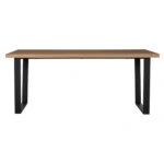 ΤΡΑΠΕΖΙ ΤΡΑΠΕΖΑΡΙΑΣ ΜΕ ΚΑΠΛΑΜΑ ΔΡΥΟΣ ΣΕ ΣΤΥΛ ΡΟΥΣΤΙΚ 180X90X75Yεκ. 40mm ΠΑΧΟΣ HM9012