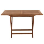 ΤΡΑΠΕΖΙ ΤΡΑΠΕΖΑΡΙΑΣ KENDALL ΠΤΥΣΣΟΜΕΝΟ HM9542 TEAK ΣΕ ΦΥΣΙΚΟ ΧΡΩΜΑ 120x80x75Yεκ.