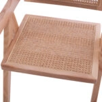 ΞΥΛΙΝΗ ΚΑΡΕΚΛΑ BLAIRE ΜΕ ΜΠΡΑΤΣΑ ΕΡΓΟΣΤΑΣΙΑΚΑ ΜΟΝΤΑΡΙΣΜΕΝΗ HM8916.01 52x50x80Υ εκ.