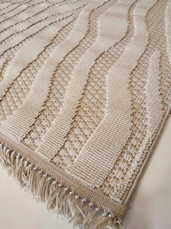 ΧΑΛΙ GIARDINO 05/CREAM - 160εκ - Στρόγγυλο