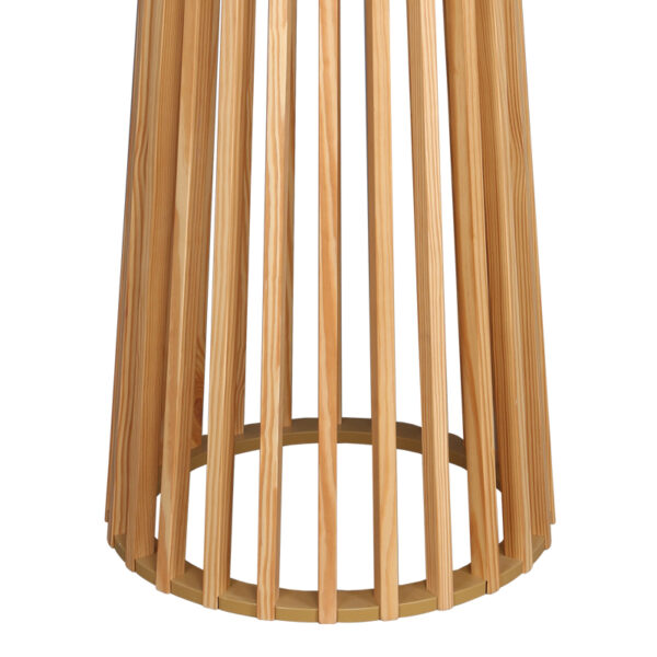 Τραπέζι μπαρ Domonic mdf φυσικό Φ60x105εκ