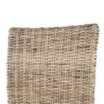 Rattan Καρέκλα Ξύλο/Ρατάν σε Φυσική Απόχρωση (48x62x103)cm