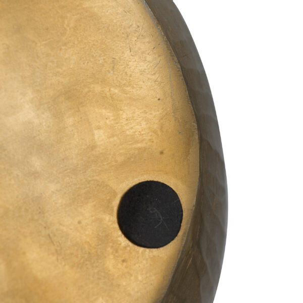 Trophy Διακοσμητικό Βάζο/Δοχείο Αλουμίνιο Χρυσό (34x34x29)cm