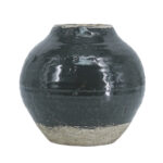 Artekko Antique Πράσινο Βάζο από Τερακότα (25x25x24)cm