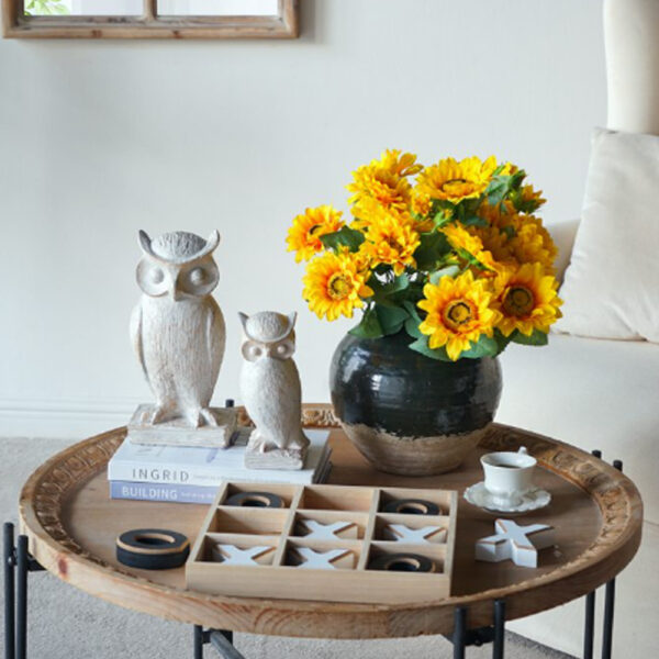 Artekko Antique Πράσινο Βάζο από Τερακότα (25x25x24)cm