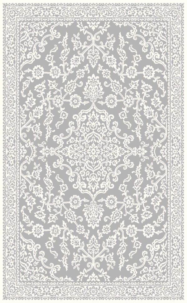 ΧΑΛΙ MUSE 522/W SILVER CREAM - 160cm x 235cm