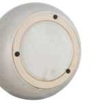 Artekko Silk Διακοσμητικό Κεραμικό Βάζο σε Μπεζ και Μπλε Αποχρώσεις (23x23x25.5)cm