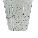 Silver Διακοσμητικό Βάζο Αντικέ Γυαλί Ασημί (17.8x17.5x51)cm