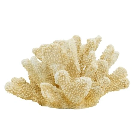 Artekko Coral Μπεζ Διακοσμητικό Κοράλλι Ρητίνης (22x17x14)cm