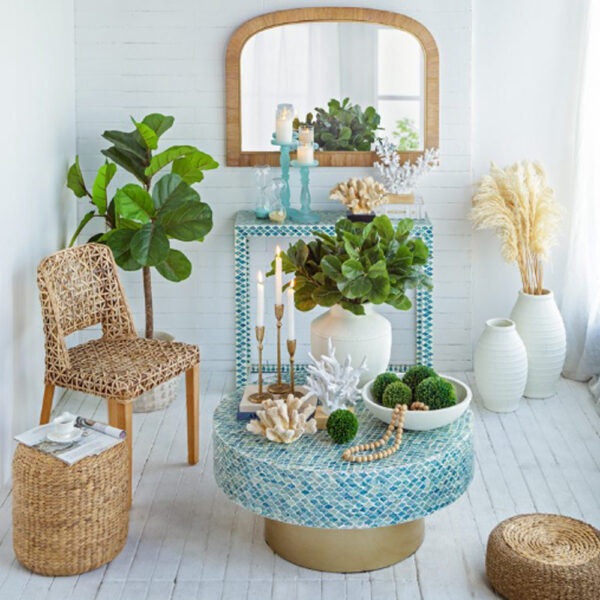 Artekko Coral Μπεζ Διακοσμητικό Κοράλλι Ρητίνης (22x17x14)cm