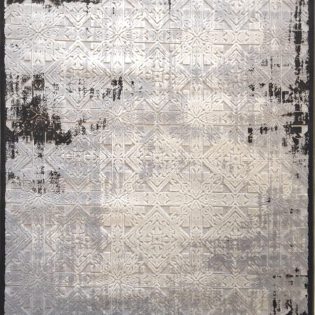 ΧΑΛΙ MUSE 563/H SILVER BLACK - 133cm x 190cm