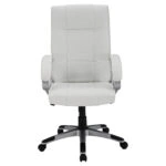 ΚΑΡΕΚΛΑ ΓΡΑΦΕΙΟΥ CHANDER HM1092.02 ΛΕΥΚΗ 63x66x116 εκ.