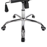 ΚΑΡΕΚΛΑ ΓΡΑΦΕΙΟΥ HM1059.31 ΜΑΥΡΟ PU BOSS ΔΙΕΥΘΥΝΤΟΥ ΠΟΔΙ ΧΡΩΜΙΟΥ 55x59x110Υεκ.