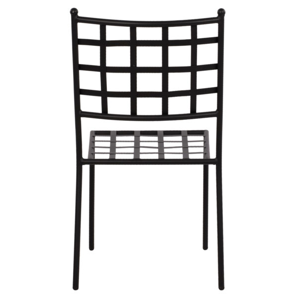 ΜΕΤΑΛΛΙΚΗ ΚΑΡΕΚΛΑ EMERY HM5509 ΣΕ ΜΑΥΡΗ ΑΠΟΧΡΩΣΗ 46x58x88  cm