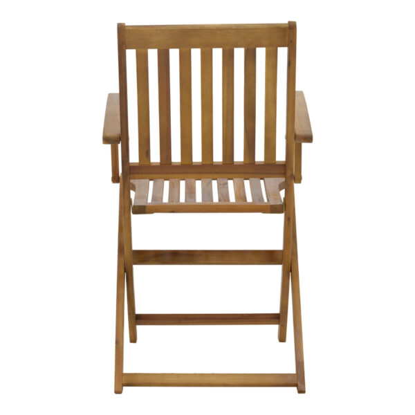 Πολυθρόνα Joter πτυσσόμενη ξύλο ακακίας φυσικό 53x60x90εκ