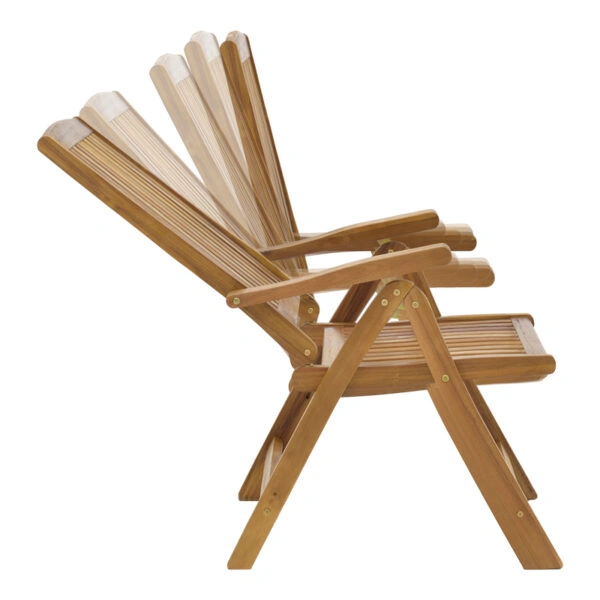 Τραπεζαρία Zerco-Sopho I  σετ 5τεμ φυσικό μασίφ ξύλο ακακίας 200/150x100x75εκ