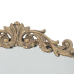 Artekko Dia Χρυσός Μεταλλικός Καθρέπτης Τοίχου (76.2x3.8x81.3)cm