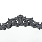 Artekko Dia Καθρέπτης Τοίχου Μέταλλο Γυαλί Μαύρο (91.4x3.8x168.2)cm