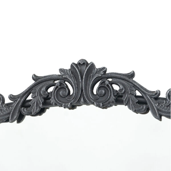 Artekko Dia Καθρέπτης Τοίχου Μέταλλο Γυαλί Μαύρο (91.4x3.8x168.2)cm