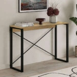 Κονσόλα Archie χρώμα sapphire oak 110x35x75εκ.