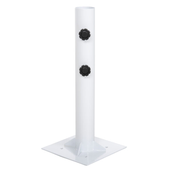 ΒΑΣΗ ΟΜΠΡΕΛΑΣ 60mm x 45εκ ΜΕΤΑΛΛΙΚΗ ΣΤΑΘΕΡΗ ΓΙΑ ΚΟΡΜΟ ΕΩΣ Φ60 HM6011