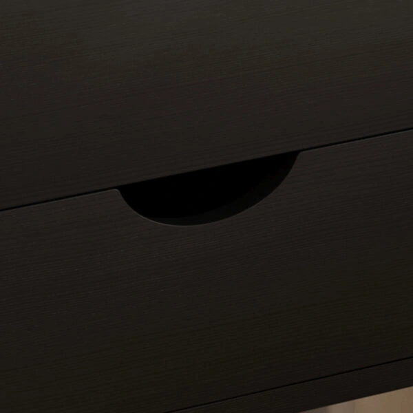 ΚΟΜΟΔΙΝΟ DINKL HM2472.02 ΜΕΛΑΜΙΝΗ-2 ΣΥΡΤΑΡΙΑ-WENGE 29,7x29,7x45Υεκ