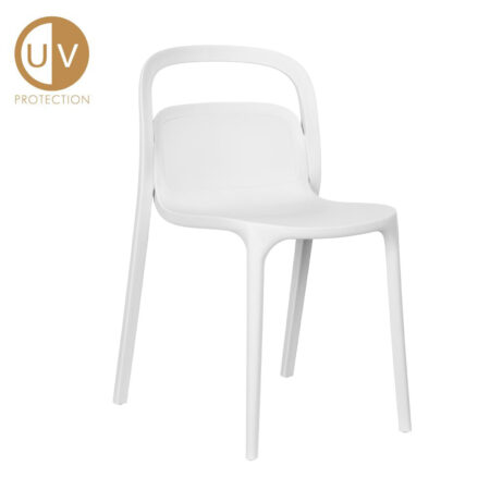 SMITH ΚΑΡΕΚΛΑ ΛΕΥΚΟ 53x41xH80cm