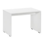 Τραπεζάκι σαλονιού - γραφείου Rio χρώμα λευκό 60x40x43εκ.