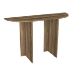 Κονσόλα Cortado χρώμα καρυδί 120x35x75εκ.
