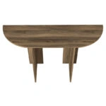 Κονσόλα Cortado χρώμα καρυδί 120x35x75εκ.