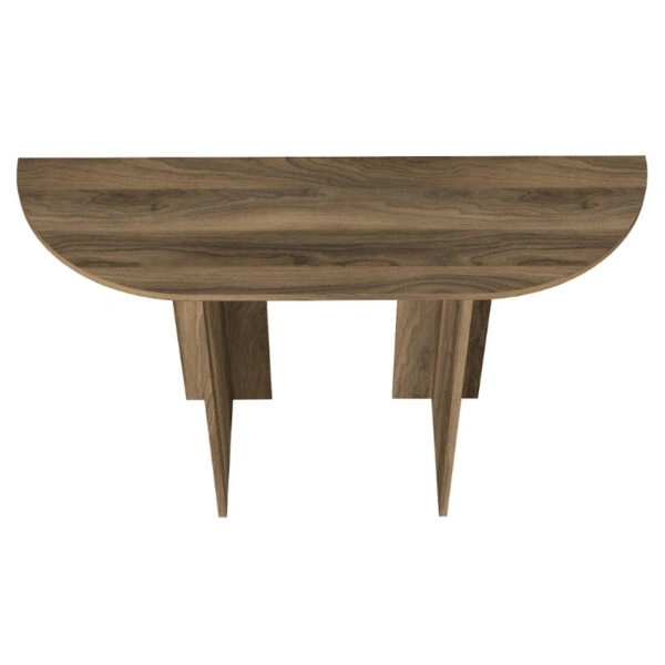 Κονσόλα Cortado χρώμα καρυδί 120x35x75εκ.