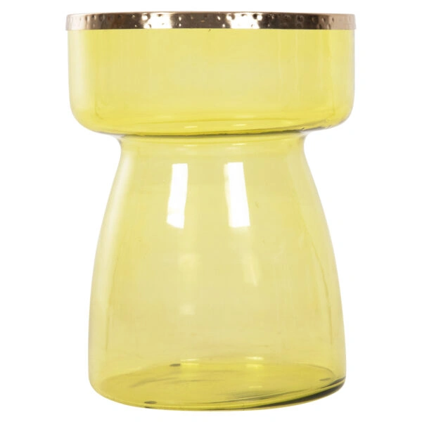 ΒΟΗΘΗΤΙΚΟ ΤΡΑΠΕΖΑΚΙ RANE HM9731 ΓΥΑΛΙ ΠΡΑΣΙΝΩΠΟ-ΧΡΥΣΟ ΜΕΤΑΛΛΟ TOP Φ36x47Υεκ.