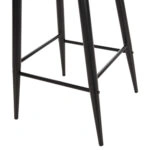 ΣΚΑΜΠΟ ΜΠΑΡ ΜΕΣΑΙΟΥ ΥΨΟΥΣ VANESSA HM9300.12 ΠΟΛΥΠΡΟΠΥΛΕΝΙΟ & ΜΕΤΑΛΛΟ-ΜΑΥΡΟ 45,5x46x97Υ εκ.