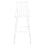 ΣΚΑΜΠΟ ΜΠΑΡ ΨΗΛΟ VANESSA HM8459.11 ΛΕΥΚΟ PP & ΛΕΥΚΑ ΜΕΤΑΛ.ΠΟΔΙΑ 47x48,5x107Υεκ.