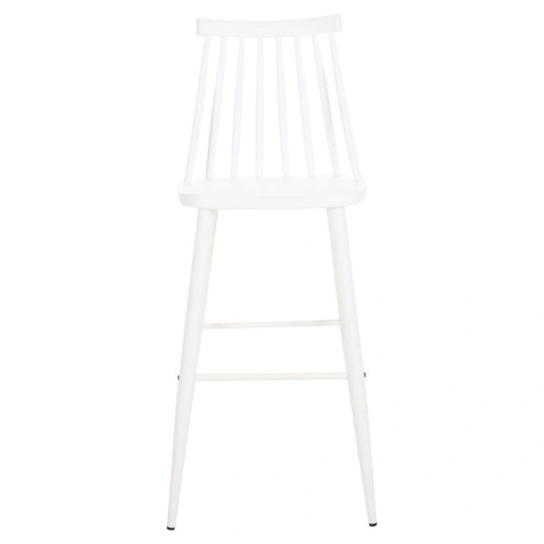 ΣΚΑΜΠΟ ΜΠΑΡ ΨΗΛΟ VANESSA HM8459.11 ΛΕΥΚΟ PP & ΛΕΥΚΑ ΜΕΤΑΛ.ΠΟΔΙΑ 47x48,5x107Υεκ.