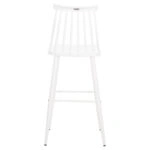 ΣΚΑΜΠΟ ΜΠΑΡ ΨΗΛΟ VANESSA HM8459.11 ΛΕΥΚΟ PP & ΛΕΥΚΑ ΜΕΤΑΛ.ΠΟΔΙΑ 47x48,5x107Υεκ.